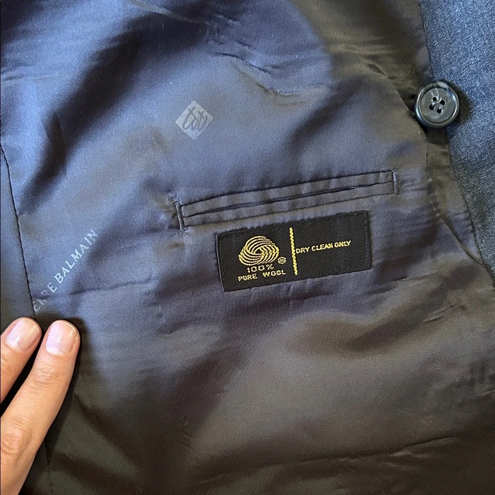 Pierre Balmain blazer vintage in size 42L 100% wool